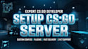 create csgo server with anygame mod