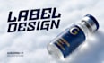 design peptide vial label, bottle label and supplement label