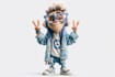 design awesome cartoon character