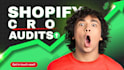 do shopify cro, conversion rate optimization and shopify store audit review