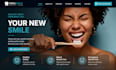 redesign wix dental practice orthodontist dentist website