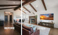 retouch and edit real estate photos hdr ,flambient in photoshop