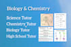 teach you biology and chemistry