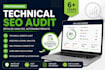 do a technical website audit and fix on page issues