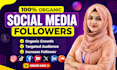 do increase social media followers