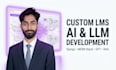 develop a custom lms, elearning platform, and ai learning system