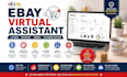 be your ebay virtual assistant for ebay store management and listings