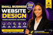 design, redesign godaddy cleaning website for house cleaning, janitorial service
