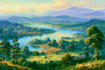 make oil painting landscape