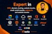 fix domain transfer, dns, SSL, AWS vps, cpanel, google workspace and zoho