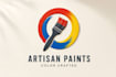 create creative and good looking painting logo design