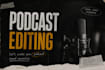 edit professionally podcast style editing