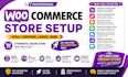 do woocommerce store setup and customization for more sales