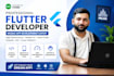 develop a flutter mobile app with ai integration and backend