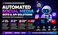 build youtube bot ,discord bot , twitch bot , twitter x bot , reddit bot