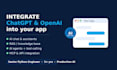 integrate chatgpt or openai API into your app or website