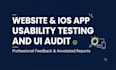 user test your website and ios app