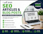 write SEO friendly blog and articles