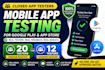 do google play closed testing with 20 testers for 14 days