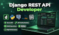 develop python django rest API