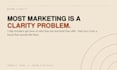 define your brand strategy, positioning and clear messaging