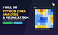do python data analysis, visualization and machine learning models