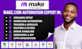 fix make com, made com, setup make com automation, make automation, make expert