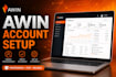 create, verify, and set up your awin affiliate account