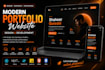design and develop a modern portfolio website