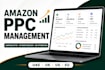 manage and optimize amazon PPC campaigns