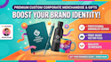 design professional custom merch and stationery on canva
