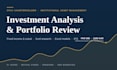 do investment analysis and portfolio review