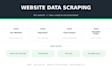 scrape website data into a clean excel or CSV file