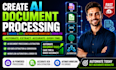 create ai document processing PDF invoice ocr automation workflow error fix