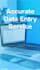 do data entry in excel and google sheets