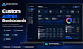 build a custom admin dashboard with supabase