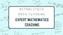be your expert mathematics coach