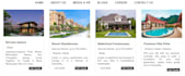 create a real estate website with property search and listings