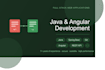 develop java spring boot backend with angular rest API