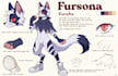 create a custom furry and fursona reference sheet