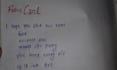 neat handwritten letters, notes, and assignments