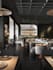 redesign restaurant architecture interior rendering, bar, lounge,3d cafe visual