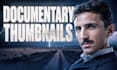 design cinematic youtube thumbnail for documentary and video essay