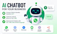 create whatsapp customer support bot,chatbot,ai agent that handle customers 24hr