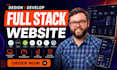 develop responsive full stack saas and dashboard applications