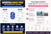 publish lifestyle guest posts with da 40 to 90