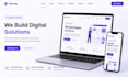 build a modern responsive website using HTML CSS and javascript