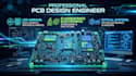 design custom pcb for led array fluorescence and optical systems