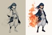 draw custom art and anime characters and mecha art