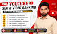 do professional youtube SEO and design high CTR thumbnails